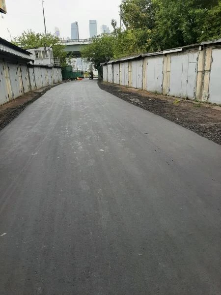 Фото Асфальтирование территории, укладка асфальта 