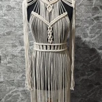 фото Платье, макраме