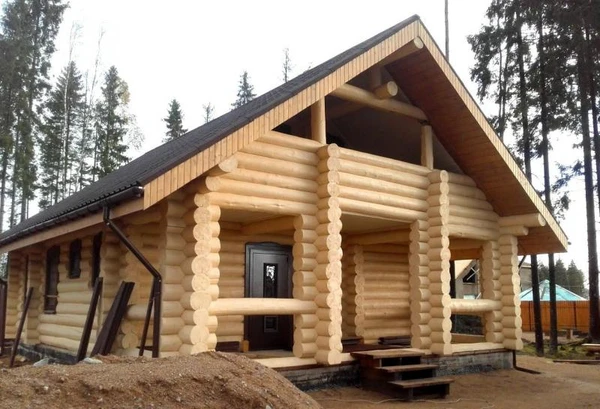 Фото Дом из бревна 9 на 9