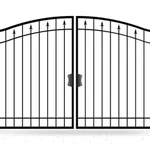 Металлические ворота