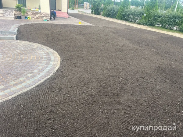 Фото Вспашка,выравнивание участка минитрактором