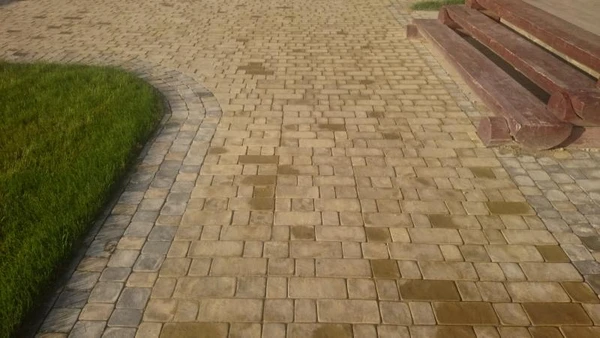 Фото Асфальтирование и укладка тротуарной плитки 