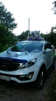 Фото Автомобиль на свадьбу