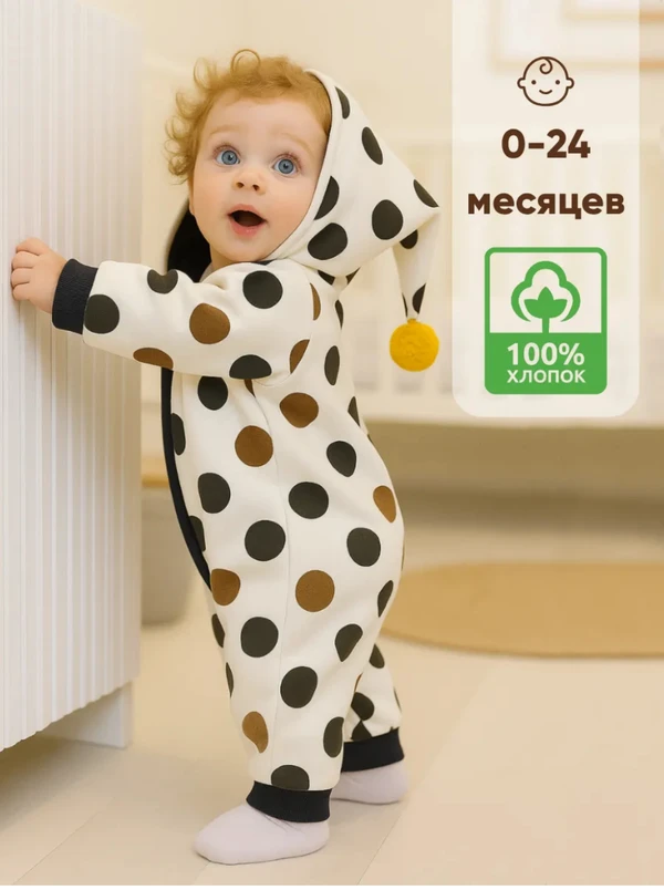 Фото Детский комбинезон для детей 0-24 месяцев