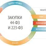  Госзакупки, 44фз,тендеры,аутсорсинг, консультации