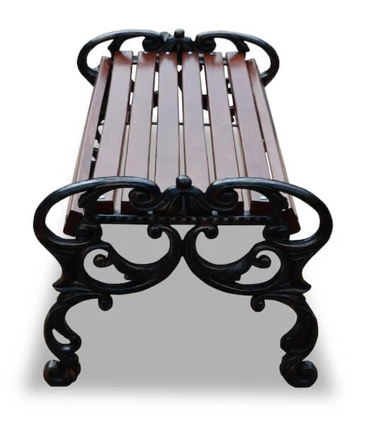 Фото Банкетка чугунная «ТРОН» (1,5 м)