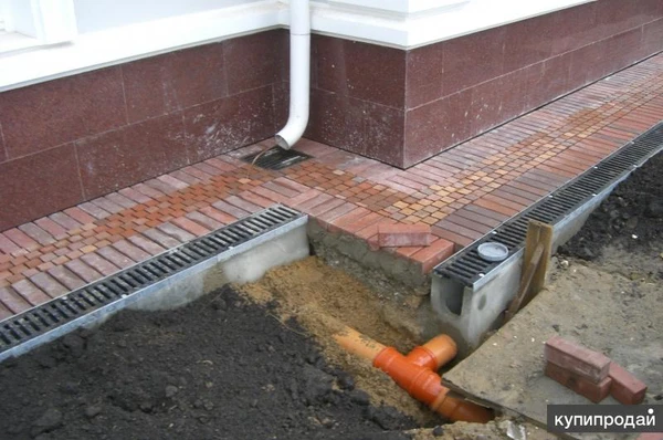 Фото Ливневая канализация