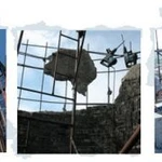 Выполняем высотные работы на веревках