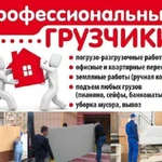 Грузчики. Грузоперевозки.Разнорабочие.Вывоз мусора