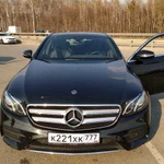 Прокат Mercedes E-class с водителем