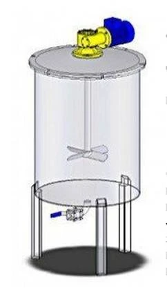 Фото Емкости-смесители (с перемешивающими устройствами)