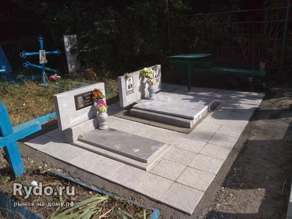 Фото Благоустройство на кладбищах