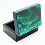 фото Малахит с Хризоколлой - Коллекционная Шкатулка