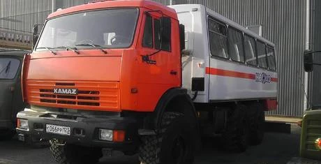 Фото Аренда вахтового автобуса-вездехода