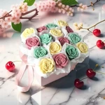 Фото №4 Букет из шоколадных роз на день учителя