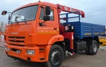 фото Камаз 43253 с манипулятором кму UNIC URV-373