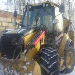 Услуги экскаватора погрузчика (caterpillar)