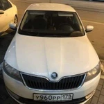 Аренда без залога на газу Skoda Rapit Шкода Рапид