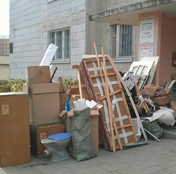 Фото Вывоз мусора. Газель.