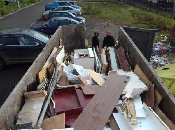 Фото вывоз строительного мусора