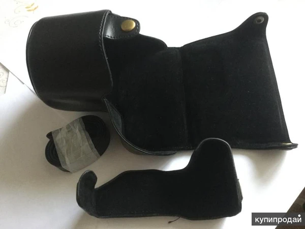 Фото Фоточехол V244 Leather Camera case bag Grip strap